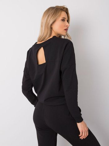Casilda Basic Sweater – Zwart