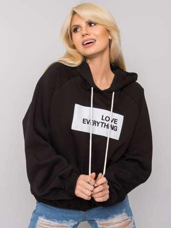 Dina Warm Gevoerde Hoodie – Zwart
