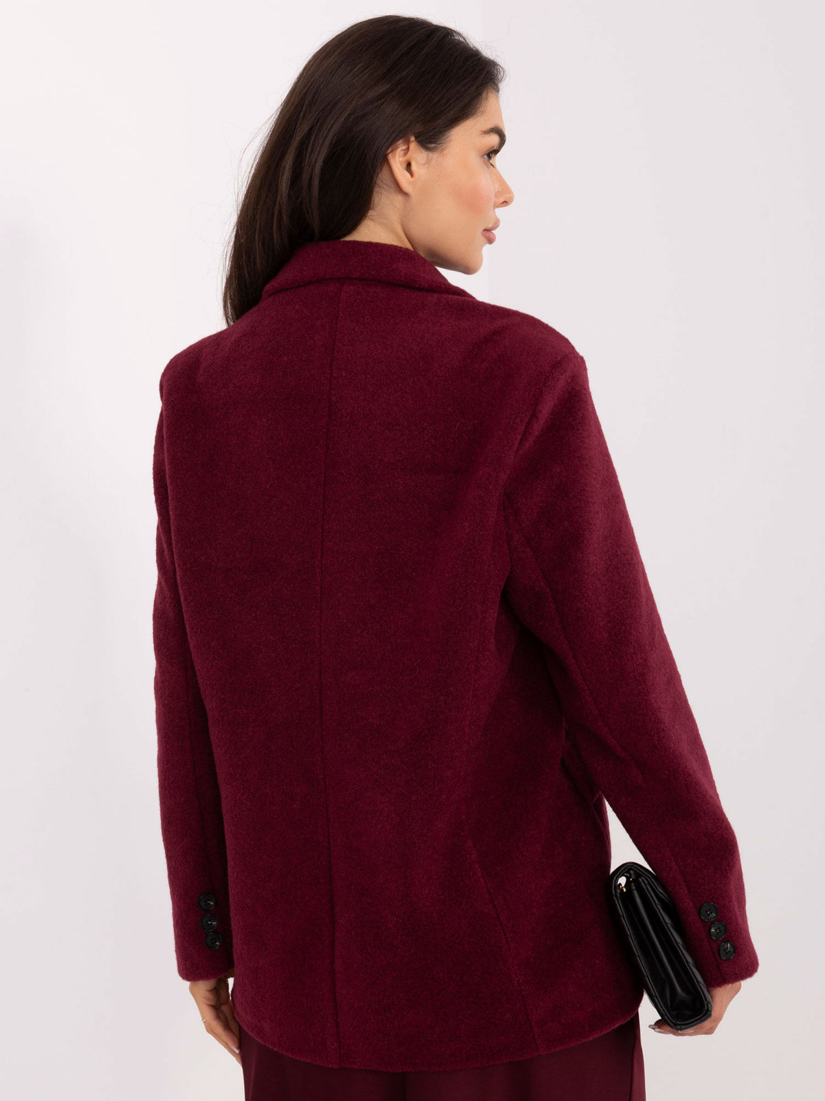 Oversized Damesjas – Bordeaux