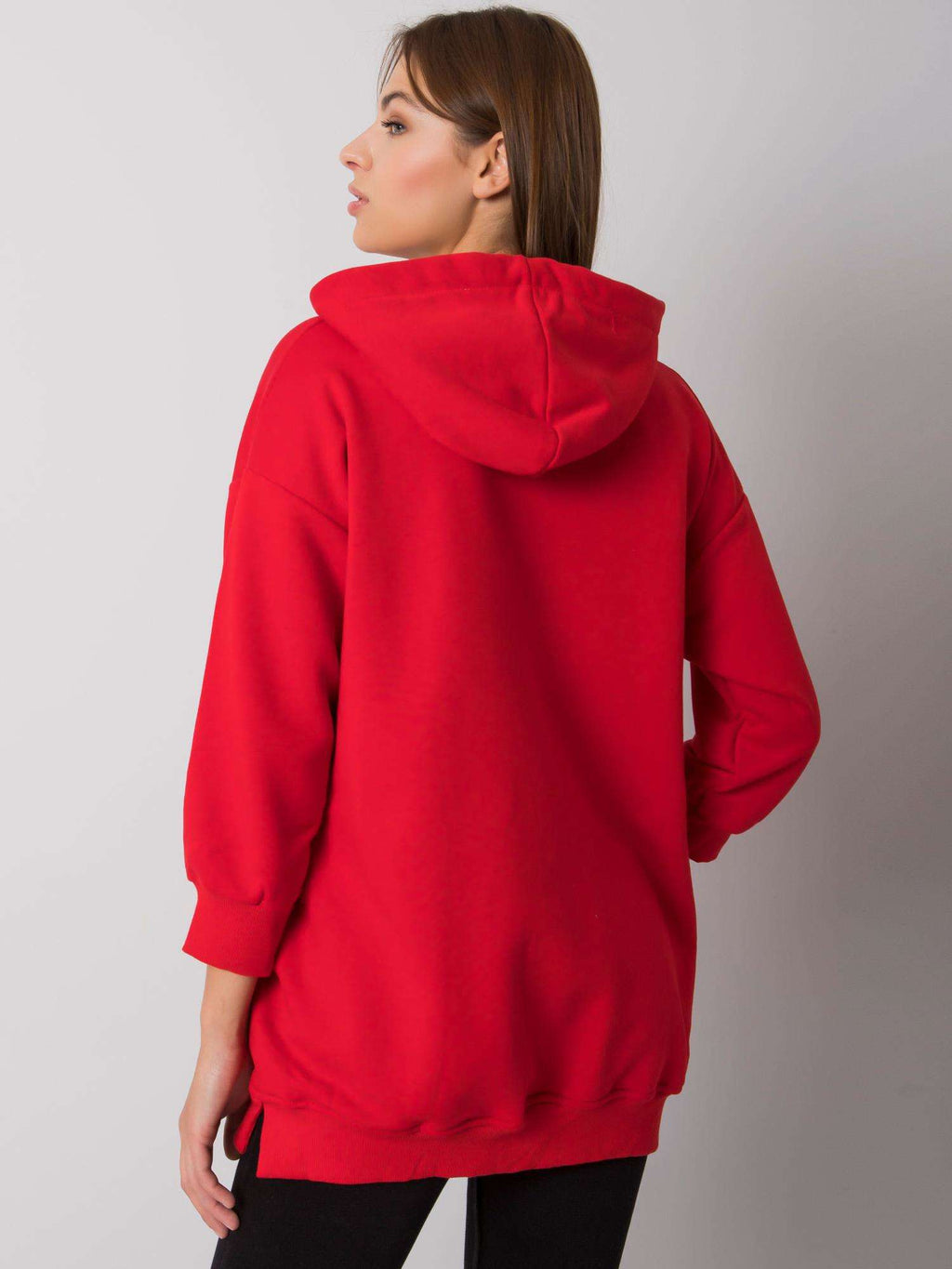 Leora Hoodie met Zakken – Rood