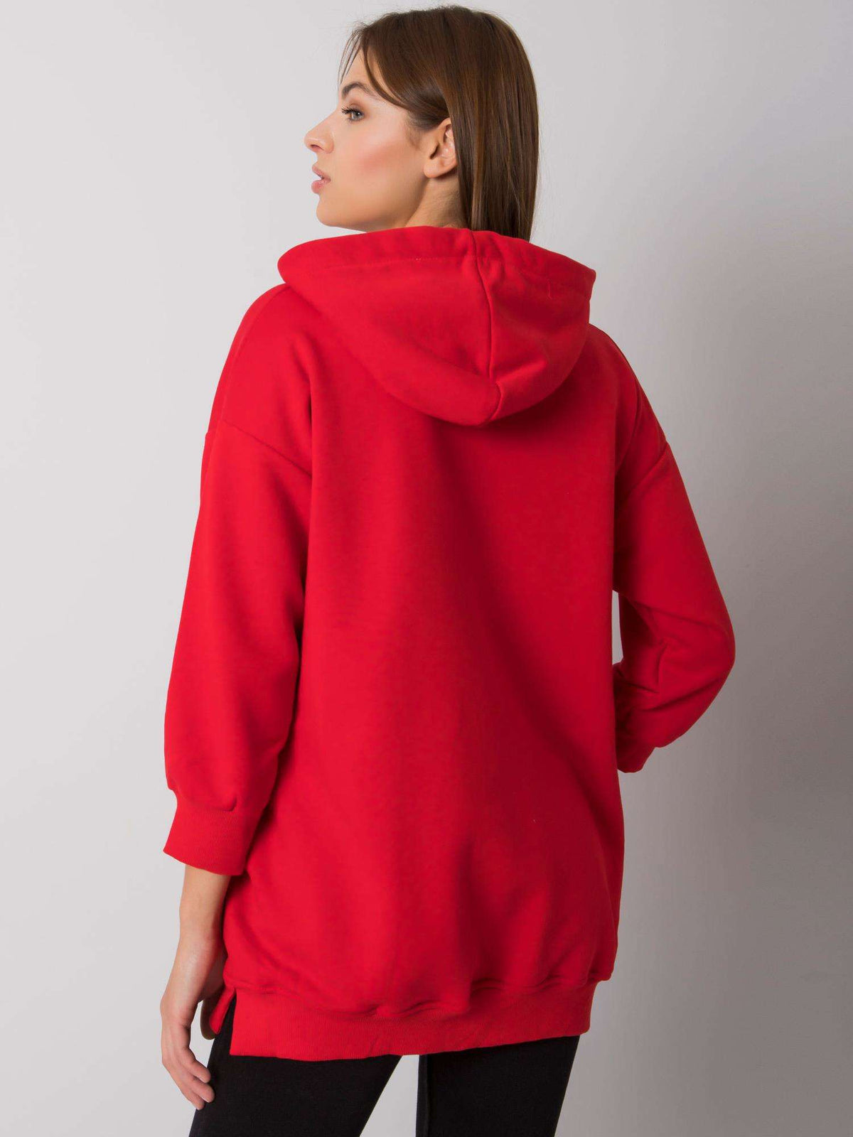 Leora Hoodie met Zakken – Rood