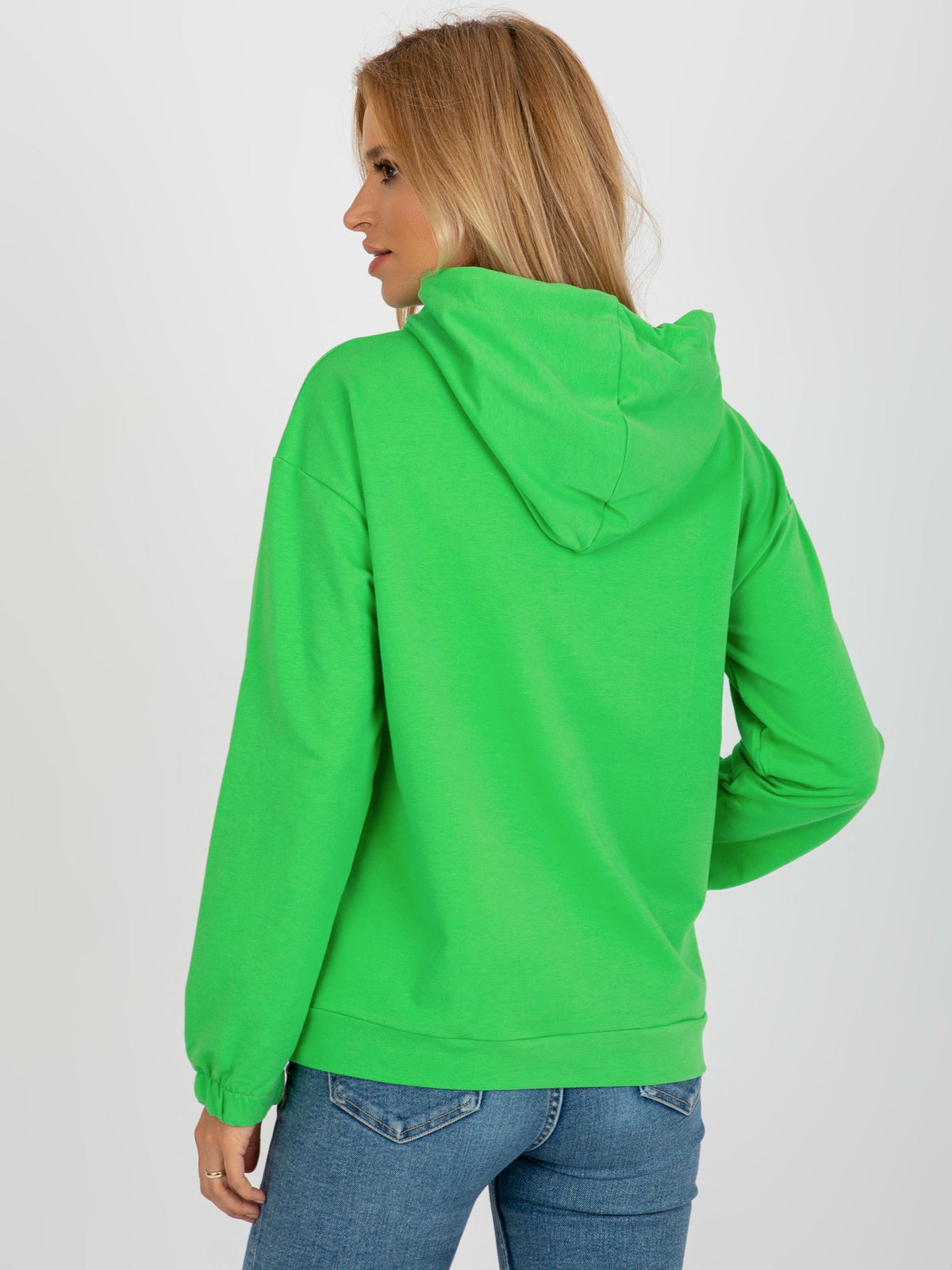 Hoodie met Kangoeroezak – Groen